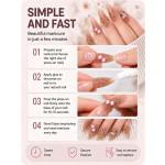 Nude Leopard Print Press‑On Nails with 3D Hello Kitty & Bows, Long Almond Cute Sweet False Nails